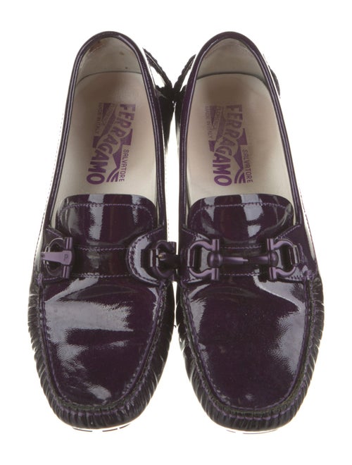 Salvatore Ferragamo Patent Leather Loafers