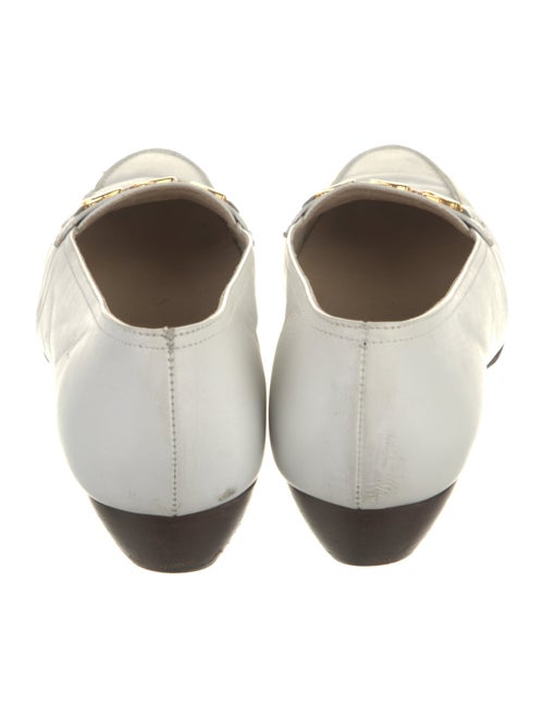 Salvatore Ferragamo Leather Animal Print Loafers