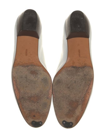 Salvatore Ferragamo Leather Animal Print Loafers