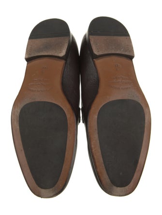 Salvatore Ferragamo Leather Dress Loafers