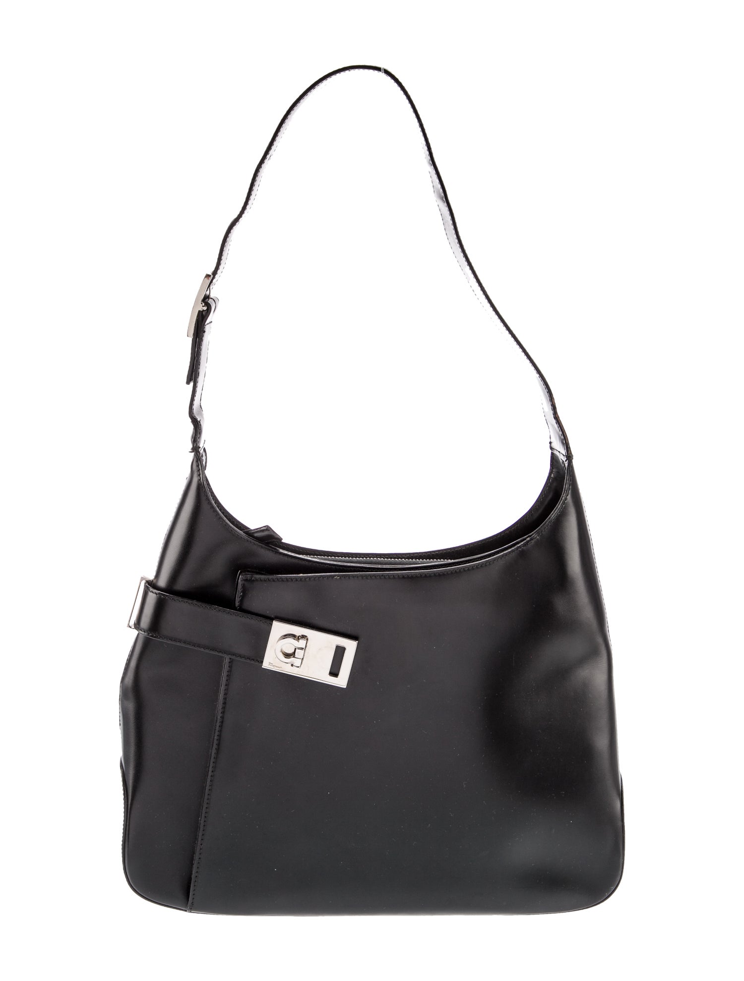 salvatore ferragamo leather bag