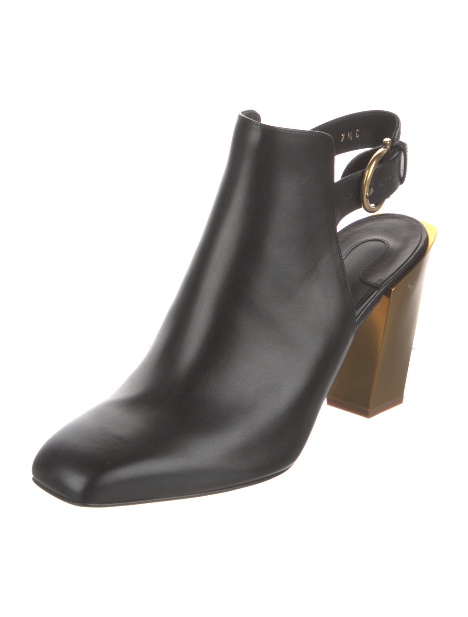 Salvatore Ferragamo Leather Slingback Pumps