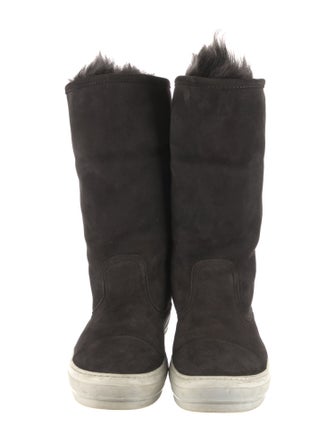 Salvatore Ferragamo Fur Boots