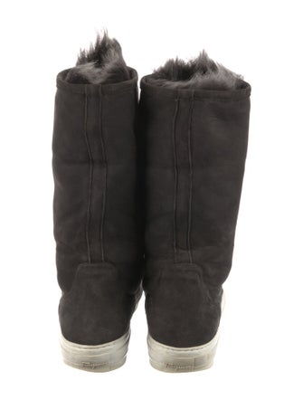 Salvatore Ferragamo Fur Boots