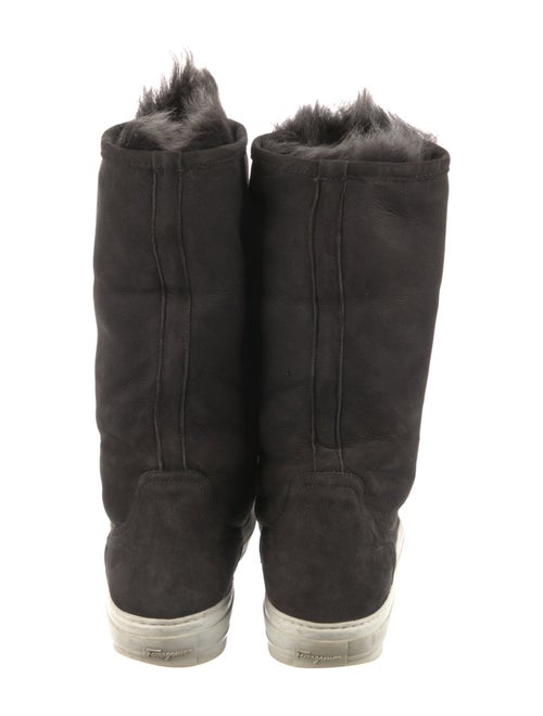 Salvatore Ferragamo Fur Boots