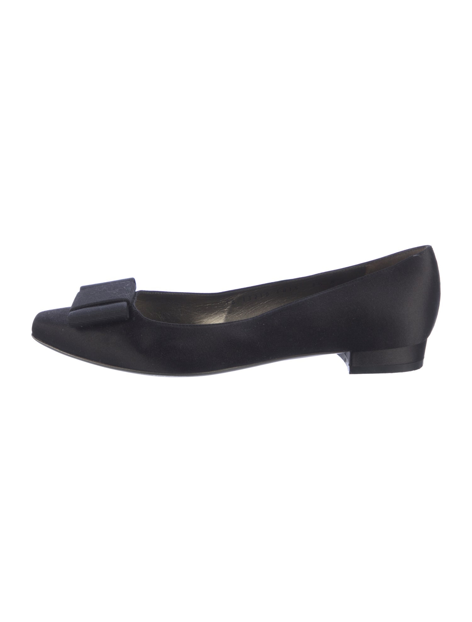 Salvatore Ferragamo Vara Bow Accent Suede Flats