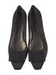 Salvatore Ferragamo Vara Bow Accent Suede Flats