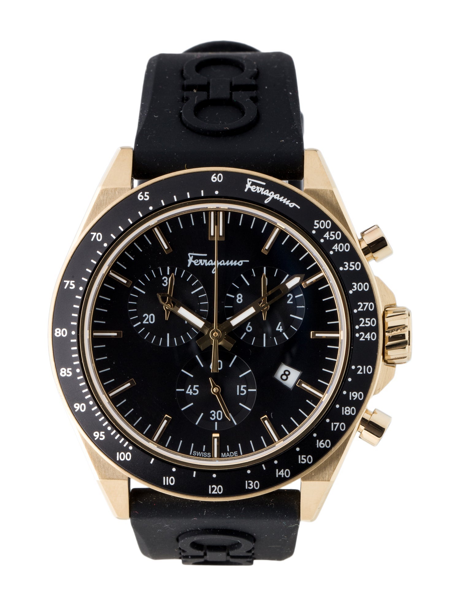 Salvatore Ferragamo Urban Chrono Watch w/ Tags
