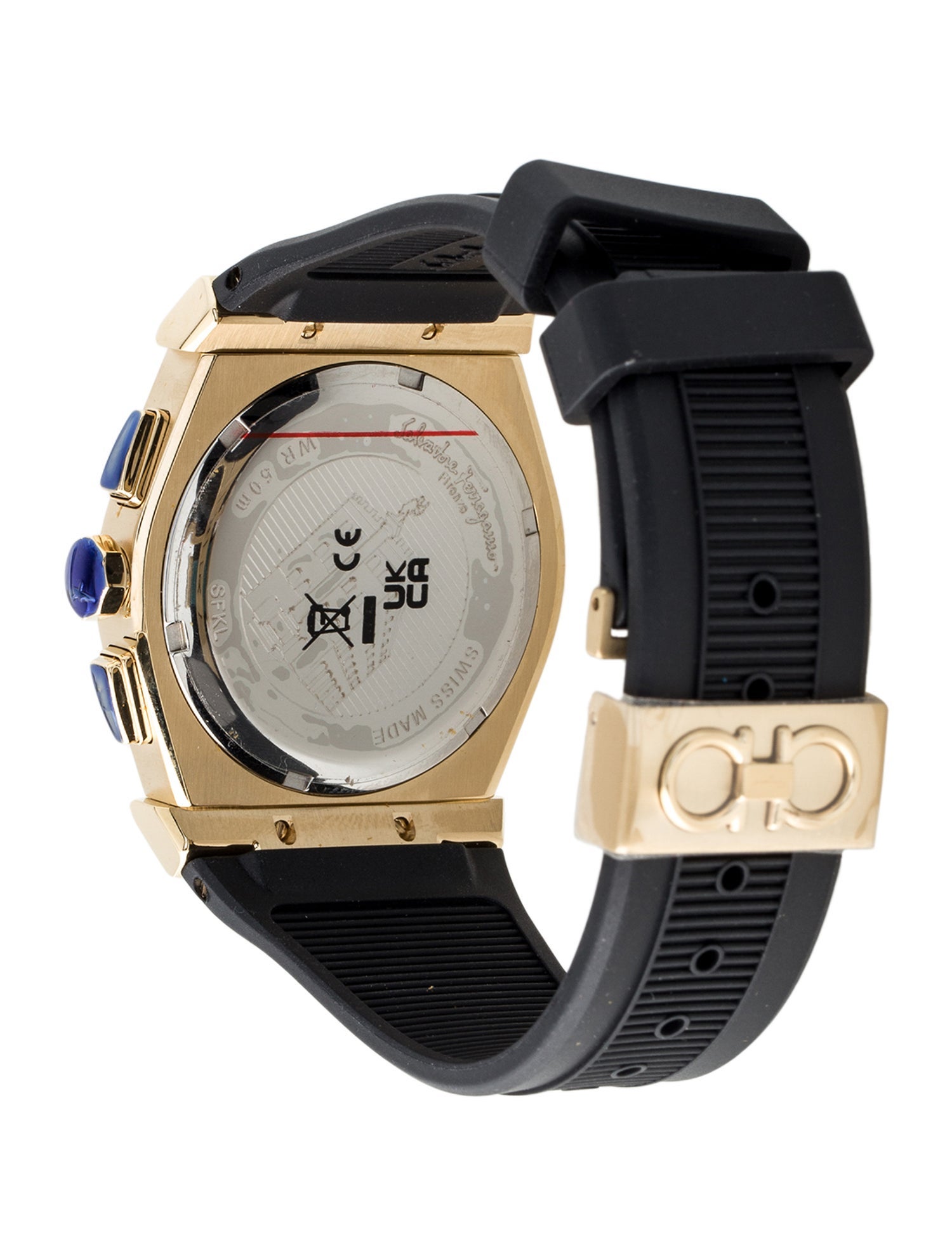 Salvatore Ferragamo Vega Chrono Watch w/ Tags