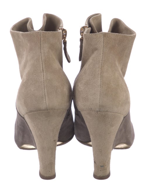 Salvatore Ferragamo Vara Bow Accent Suede Boots