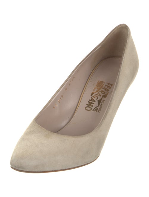 Salvatore Ferragamo Suede Pumps