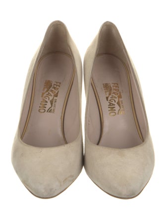 Salvatore Ferragamo Suede Pumps
