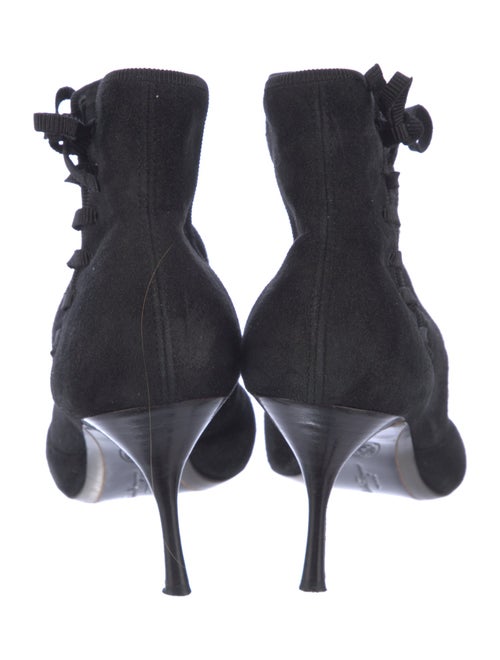 Salvatore Ferragamo Suede Sock Boots