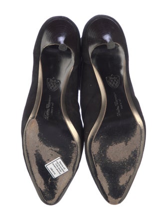 Salvatore Ferragamo Suede Sock Boots