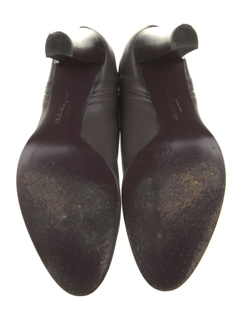 Salvatore Ferragamo Leather Riding Boots