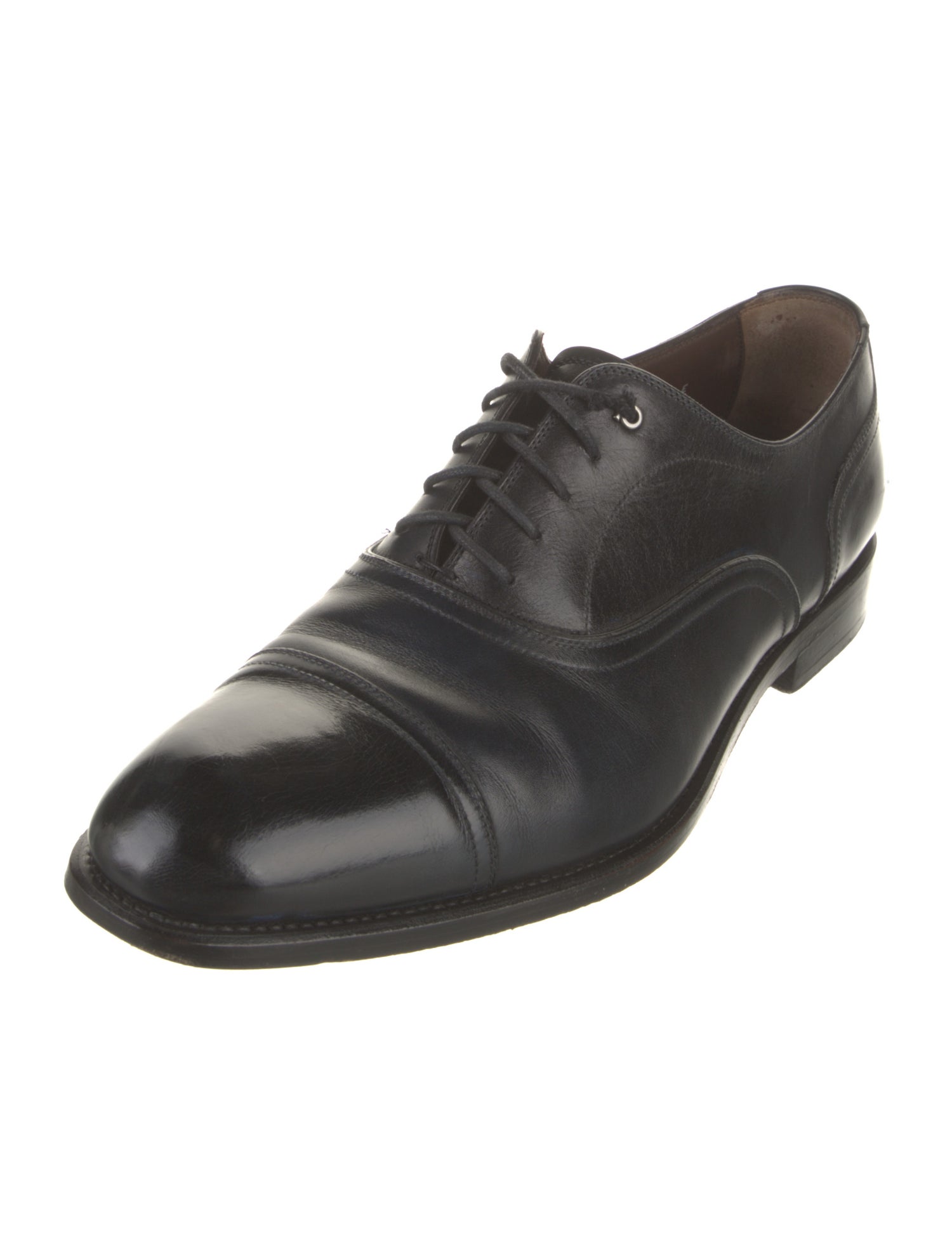 Salvatore Ferragamo Leather Oxfords