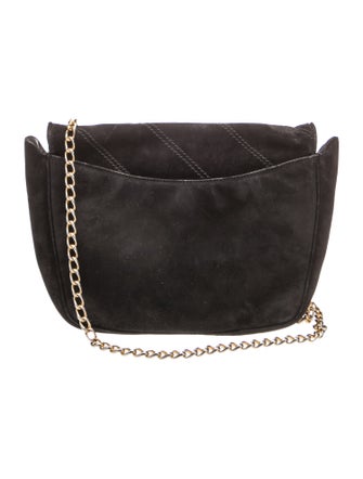 Salvatore Ferragamo Suede Shoulder Bag