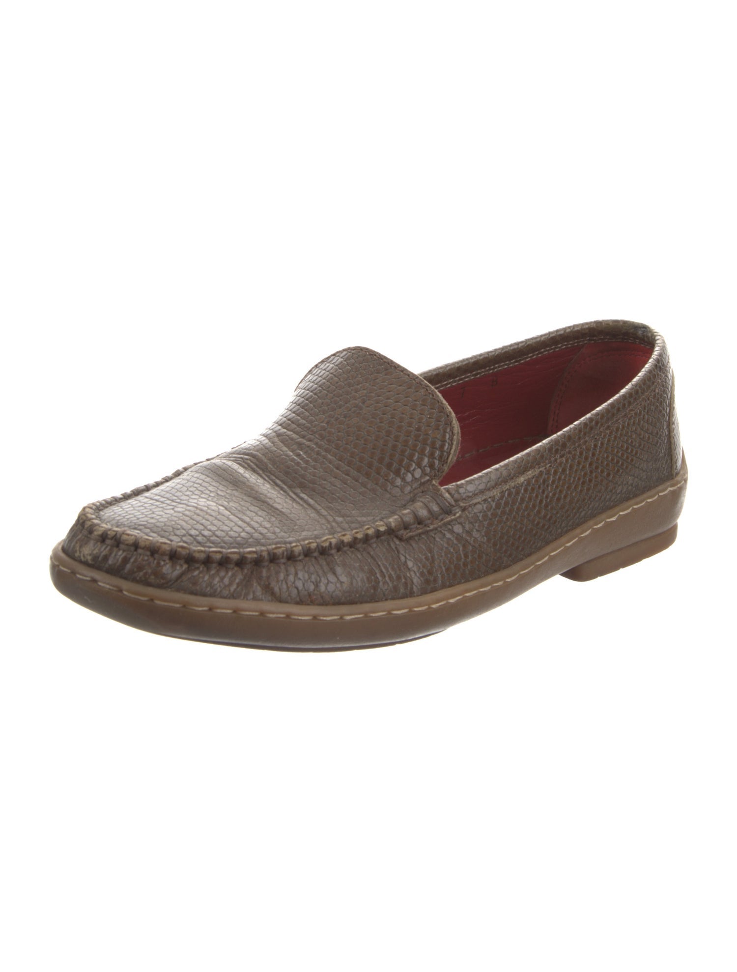 Salvatore Ferragamo Crocodile Loafers
