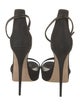 Salvatore Ferragamo Suede Glitter Accents Pumps