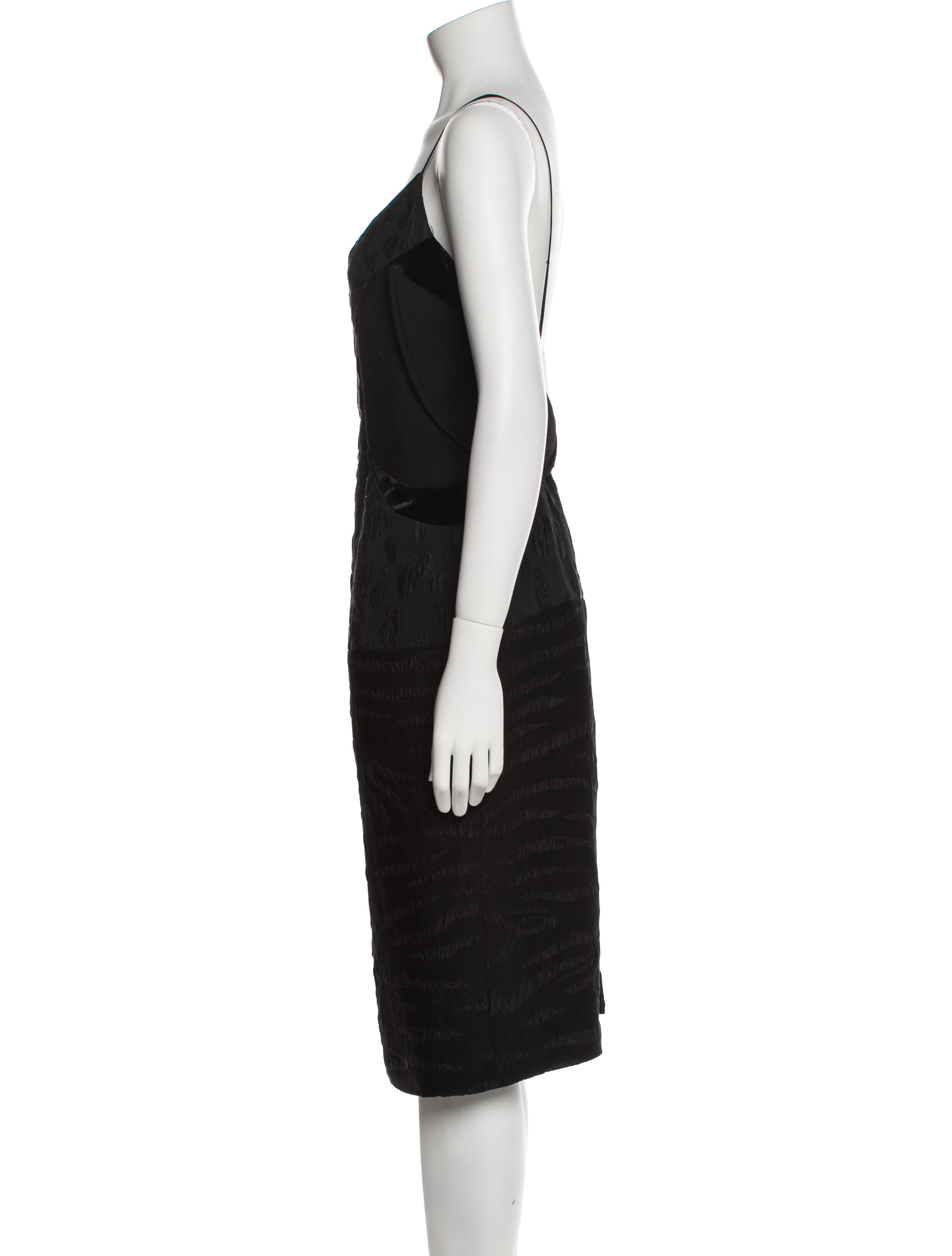 Salvatore Ferragamo Wool Knee-Length Dress
