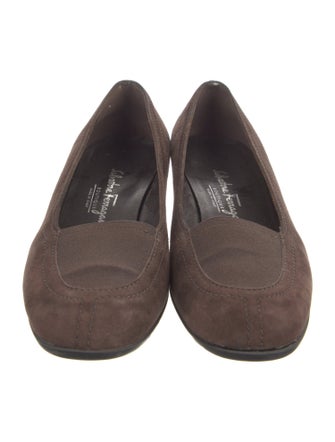 Salvatore Ferragamo Suede Flats
