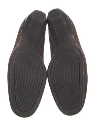 Salvatore Ferragamo Suede Flats