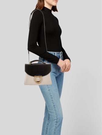 Salvatore Ferragamo Leather Top Handle Bag