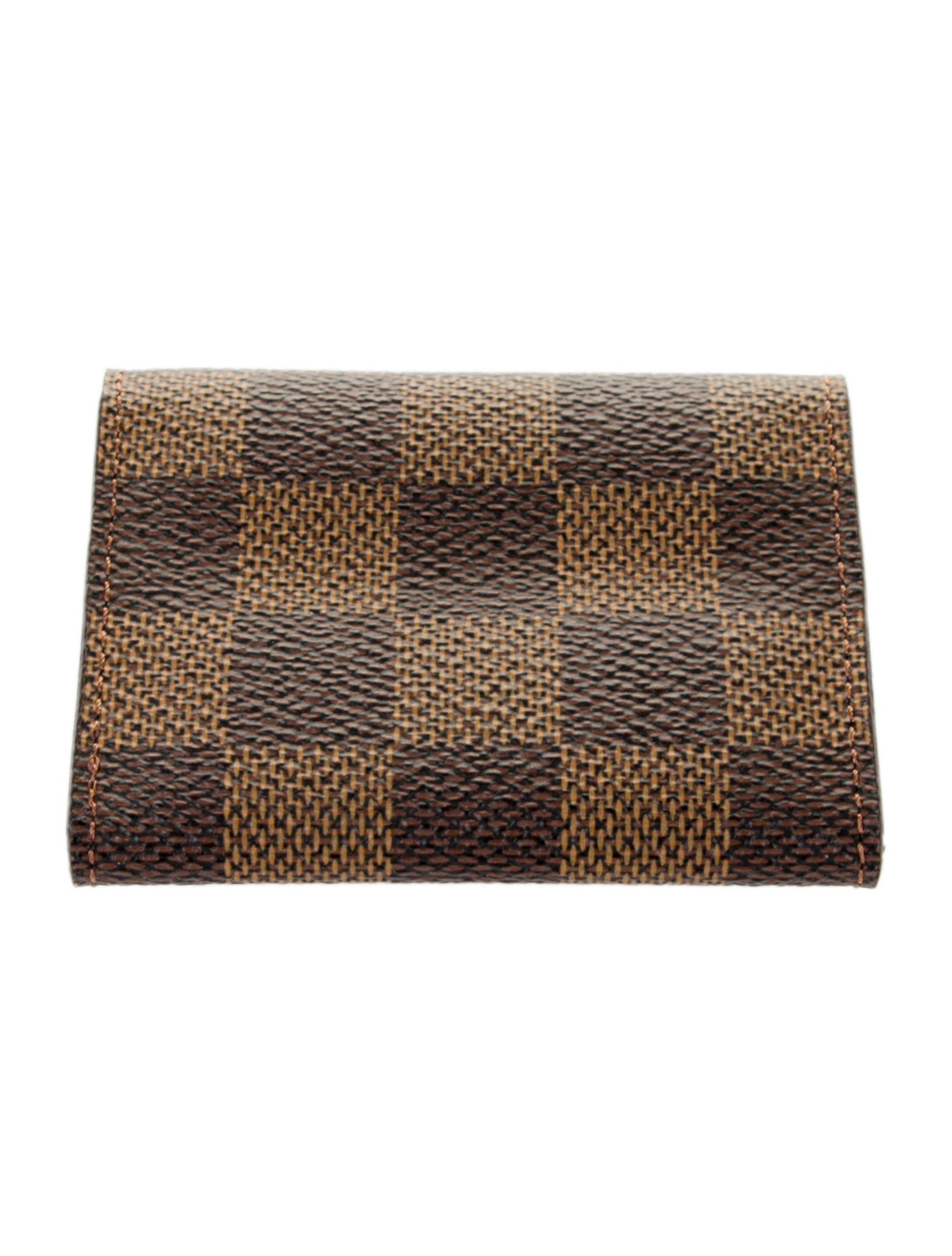 Louis Vuitton Damier Ebene Cufflink Case