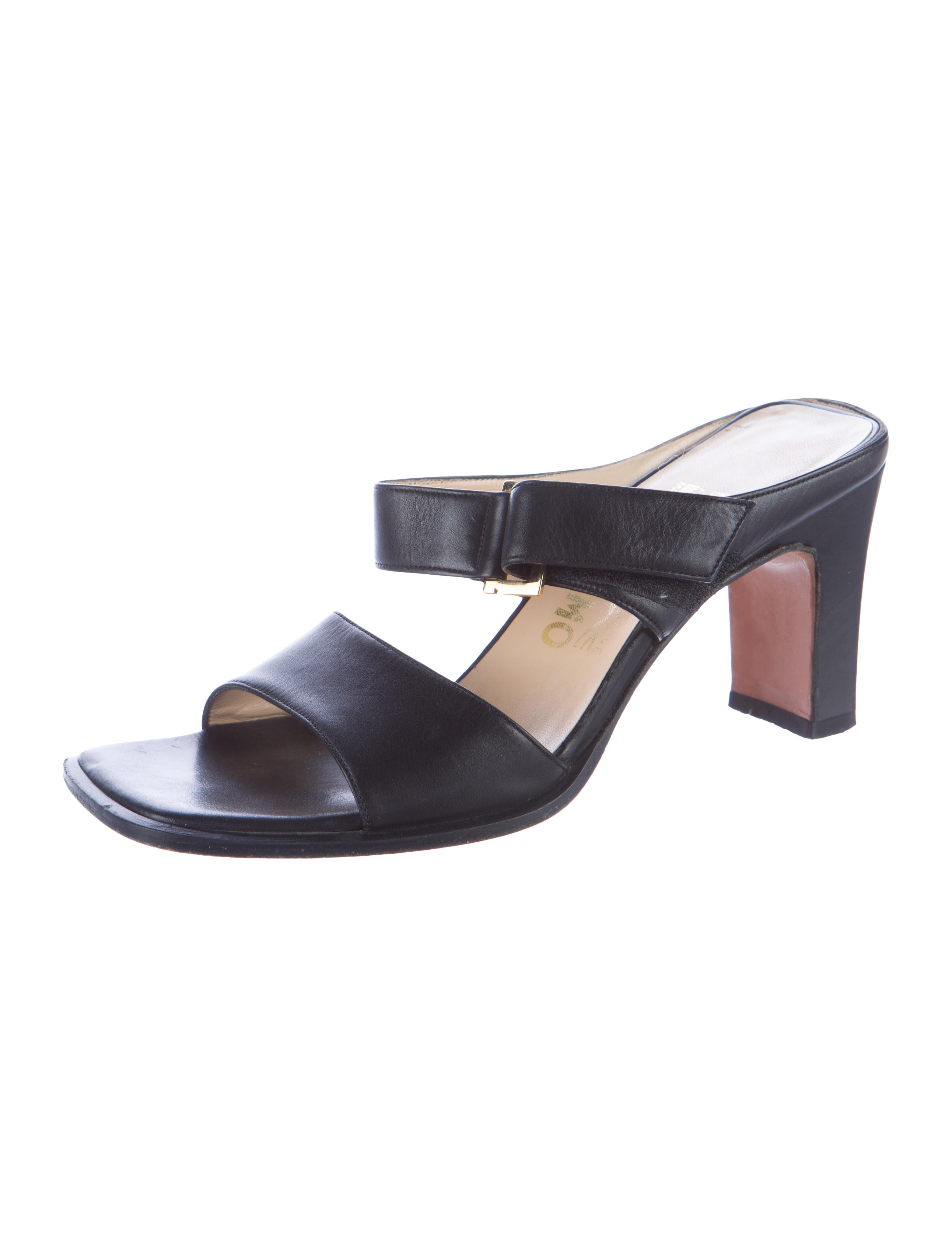 buckle slide sandals salvatore ferragamo buckle accented square toe slide buckle slide sandals salvatore ferragamo buckle accented square toe slide