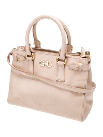 Salvatore Ferragamo Gancini Top Handle Bag