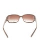 Salvatore Ferragamo Square Gradient Sunglasses