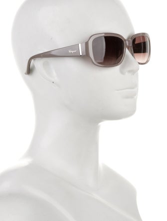 Salvatore Ferragamo Square Gradient Sunglasses