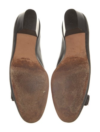 Salvatore Ferragamo Vara Bow Accent Leather Pumps