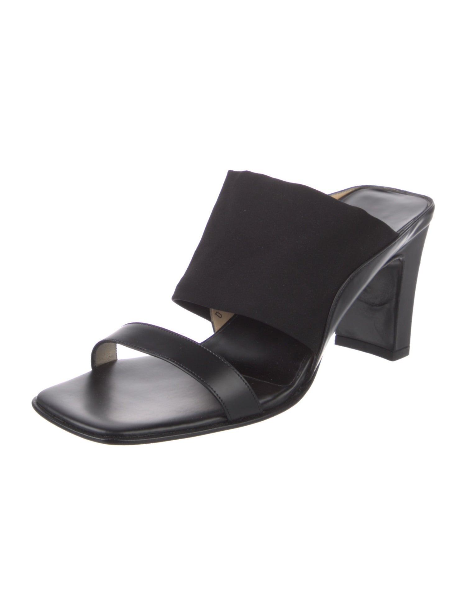 Salvatore Ferragamo Leather Slides