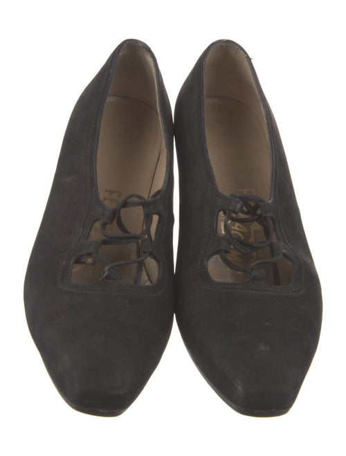 Salvatore Ferragamo Suede Pumps