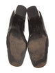 Salvatore Ferragamo Patent Leather Grosgrain Trim Flats