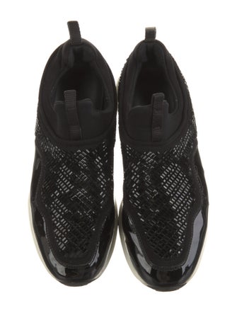 Salvatore Ferragamo Crystal Embellishments Sneakers