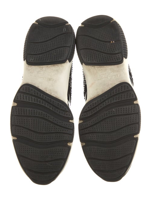Salvatore Ferragamo Crystal Embellishments Sneakers