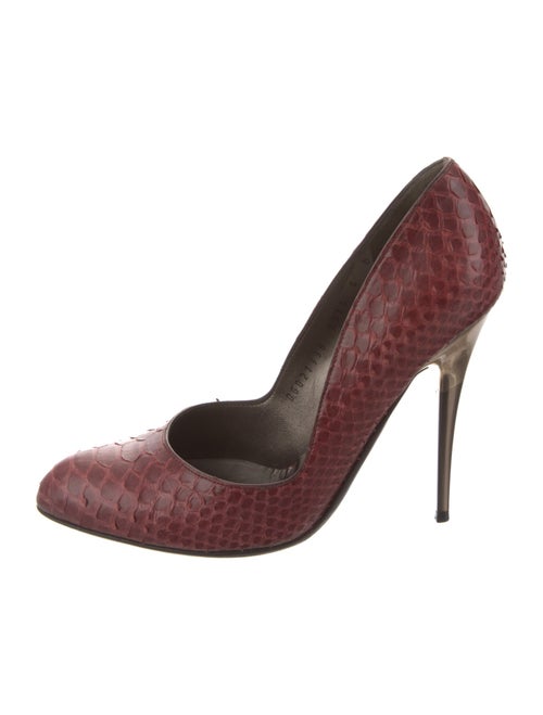 Salvatore Ferragamo Snakeskin Pumps