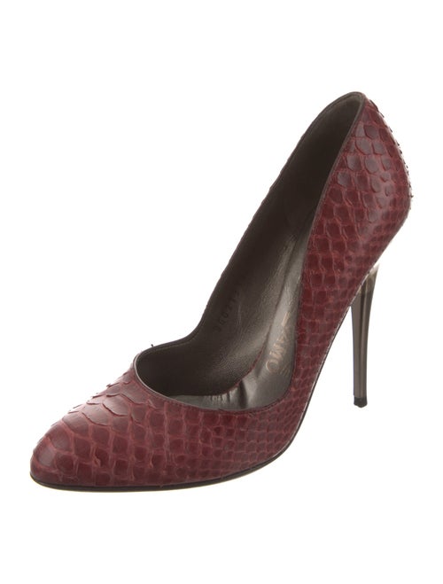 Salvatore Ferragamo Snakeskin Pumps
