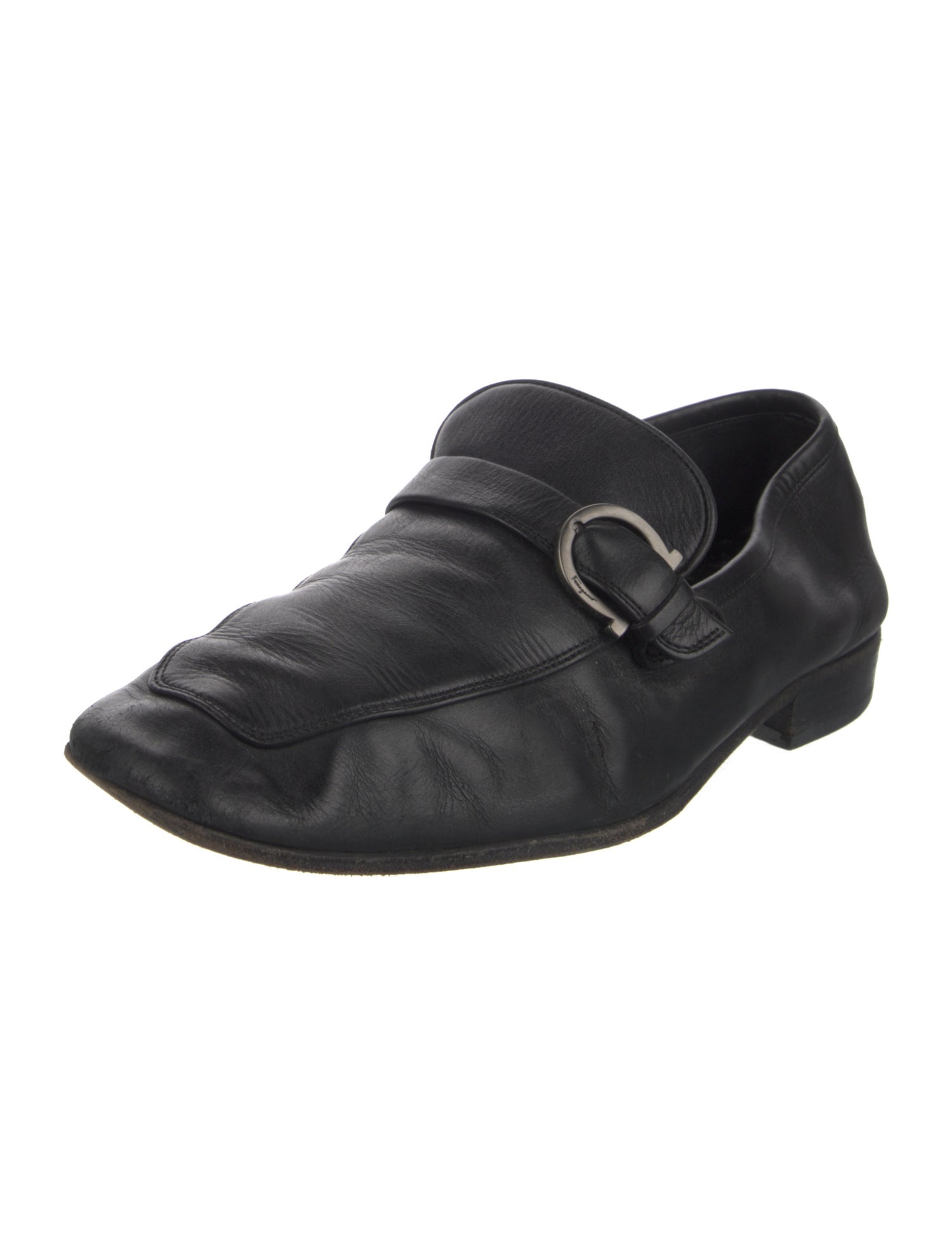 Salvatore Ferragamo Leather Dress Loafers