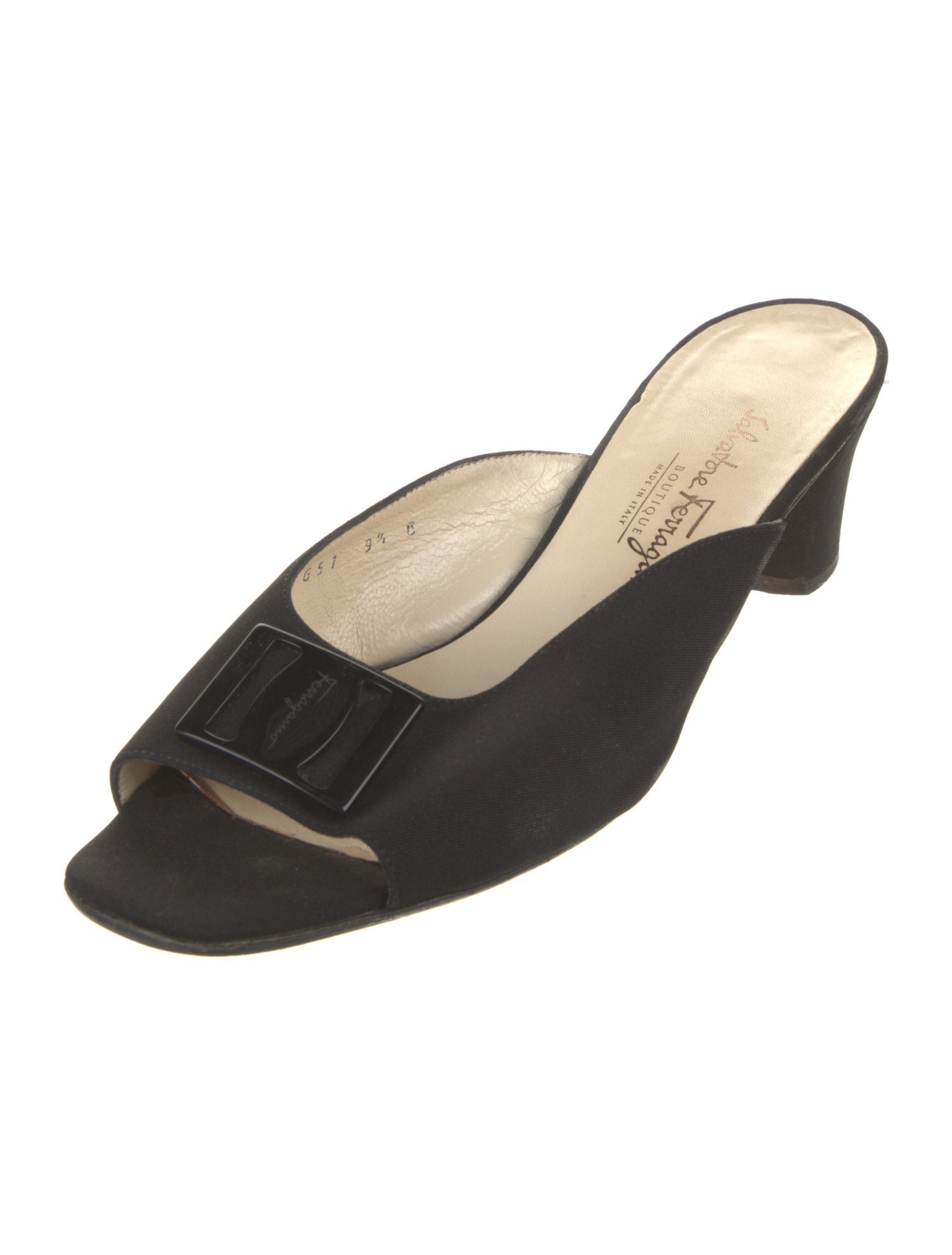 Salvatore Ferragamo Canvas Slides