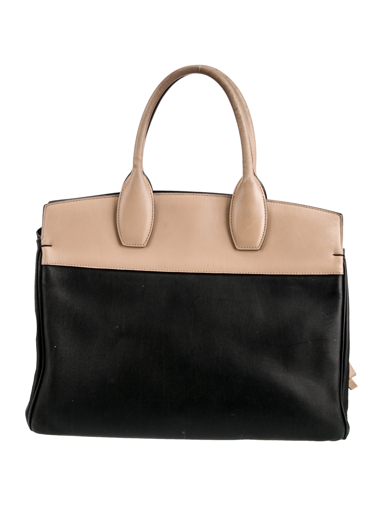 Salvatore Ferragamo Leather Top Handle Bag