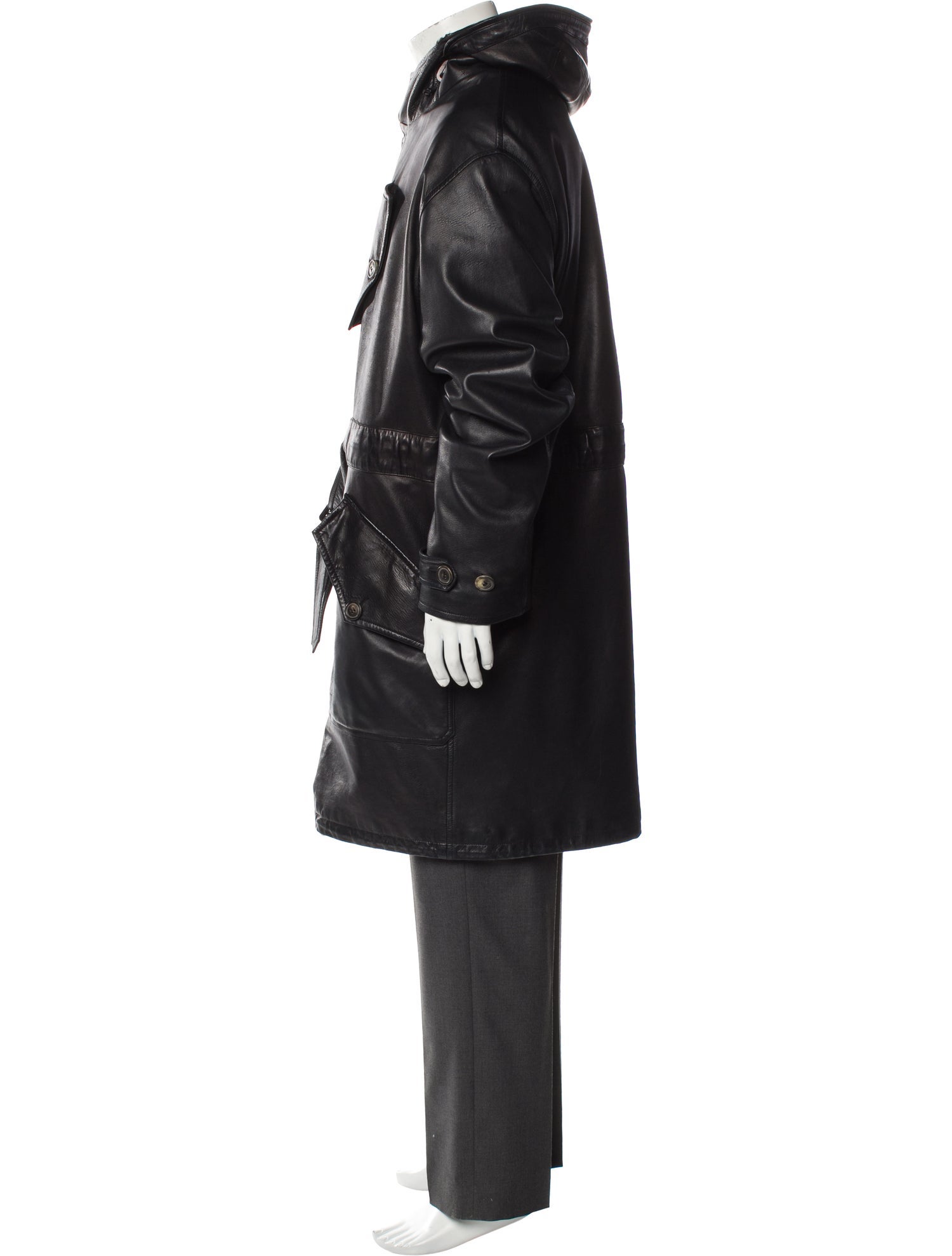Salvatore Ferragamo Wool Parka