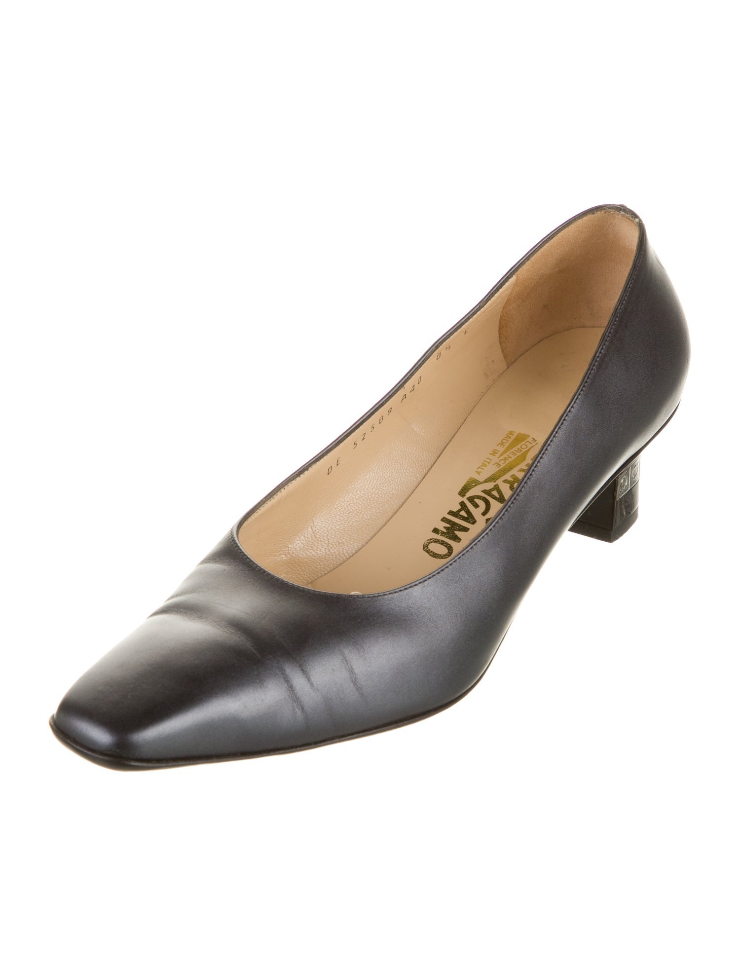 Salvatore Ferragamo Leather Pumps