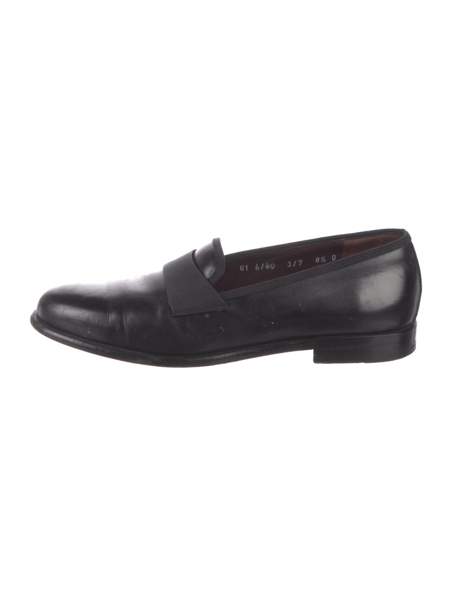 Salvatore Ferragamo Leather Dress Loafers