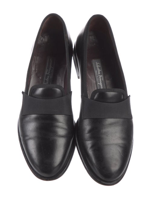 Salvatore Ferragamo Leather Dress Loafers