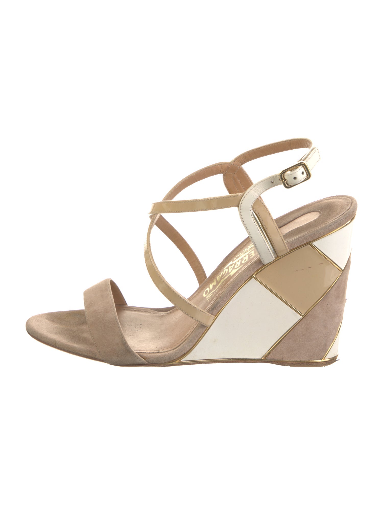 Salvatore Ferragamo Suede Sandals