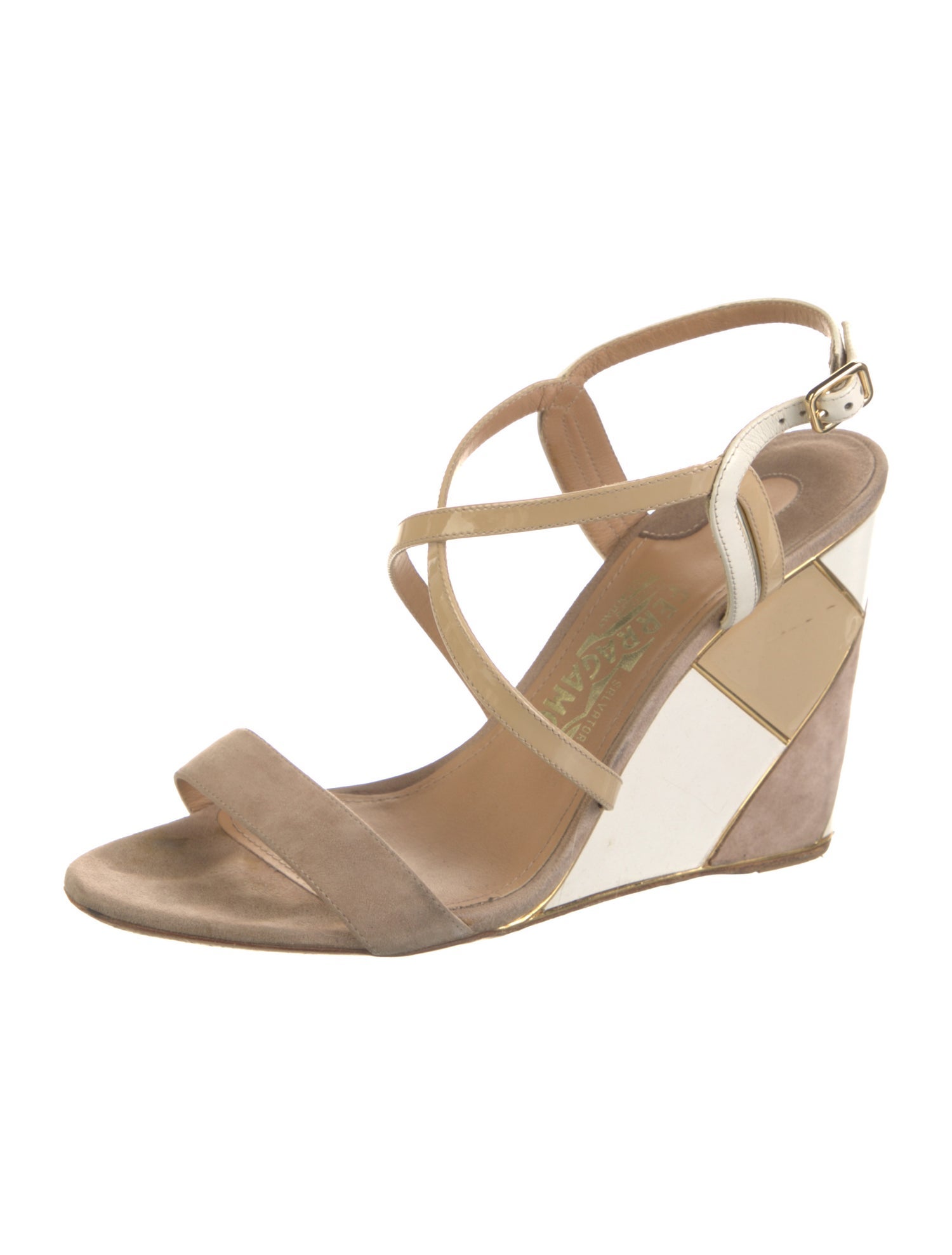 Salvatore Ferragamo Suede Sandals