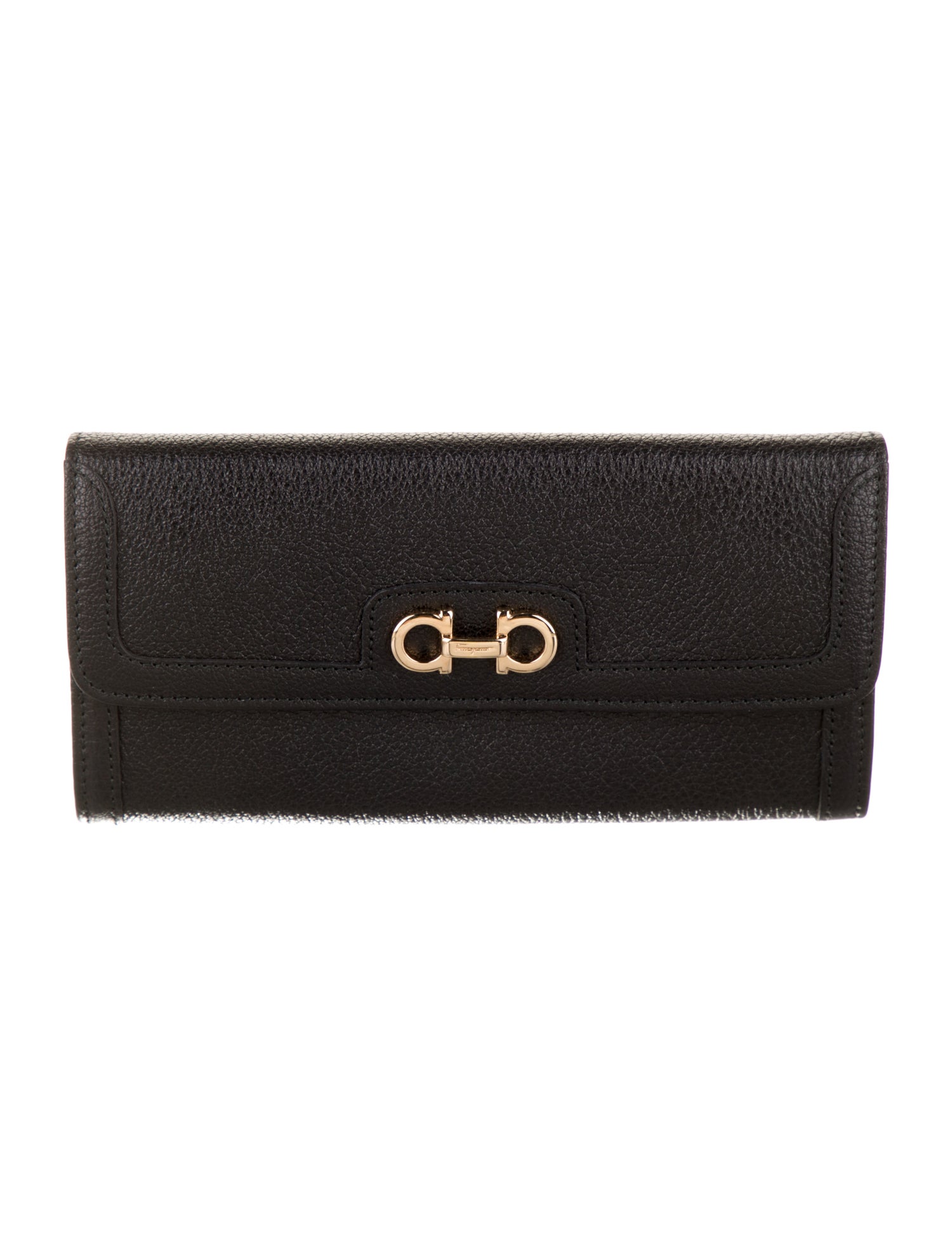 Salvatore Ferragamo Leather Continental Wallet